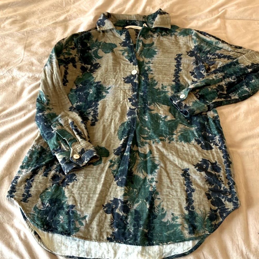 Soft Surroundings 100% cotton tunic